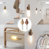 Tyalez Wooden USB Rechargeable Wall Light