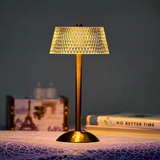 Tyalez Modern Crystal Metal Table Lamp