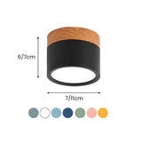 Tyalez Nordic Cylinder LED Hallway Ceiling Lights