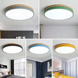 Tyalez Round Flush Ceiling Lights for Living Room