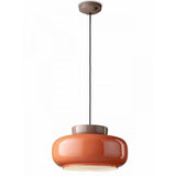 Art Deco Bauhaus Disc Orb Pendant Lamp