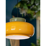 Art Deco Bauhaus Disc Orb Pendant Lamp