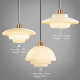 Tyalez Nordic Modern Simple Glass Pendant Light