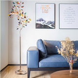Tyalez Colored Agate Tree Branch Shaped Floor lamp