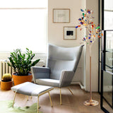 Tyalez Colored Agate Tree Branch Shaped Floor lamp