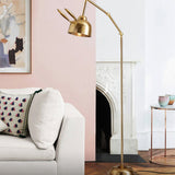 Tyalez Modern Gold Rabbit Floor Lamp for Living Room
