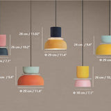 Tyalez Nordic Simple Macaron Acrylic Chandelier