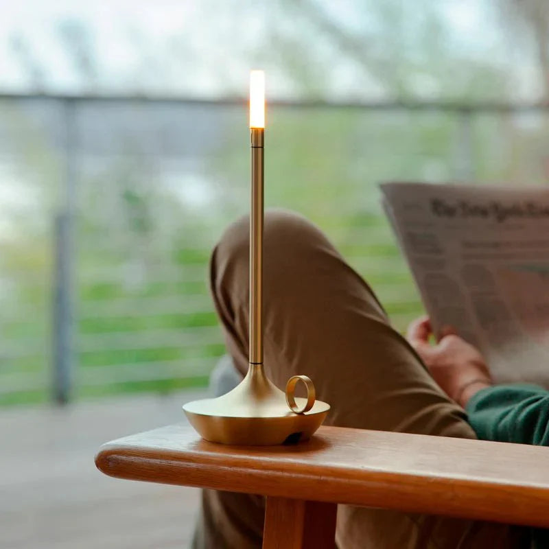Tyalez Nordic Modern Creative Candlestick Table Lamp