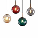 Sleek Modern Glass Pendant Light