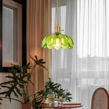 Tyalez Chic Glass Flower Pendant Lamp