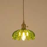 Tyalez Chic Glass Flower Pendant Lamp