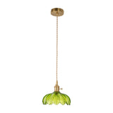 Tyalez Chic Glass Flower Pendant Lamp