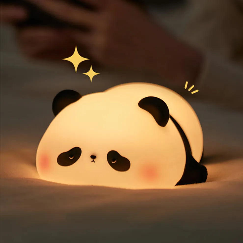Tyalez Kawaii Panda Led Silicone Night Light Lamp