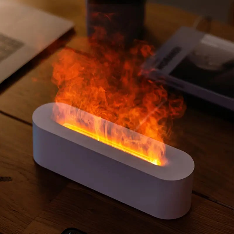 Tyalez USB-Powered Aromatherapy Lamp with Flame Effect