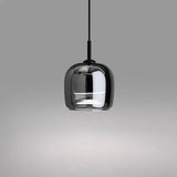 Tyalez Modern Black Glass Pendant Light